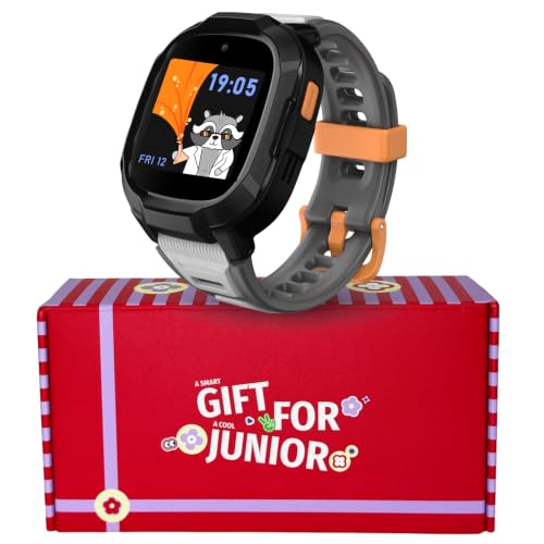 Noise Junior Explorer 2 Rakhi Delight Gift Box - Smart Watch for Kids with 4G SIM Compatibility, 2-Way Video & Voice Calling, Geofencing, Real-Time Lo