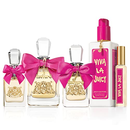 Juicy Couture - Coffret Viva La Juicy - Eau de Parfum Femme Vaporisateur - Senteur Florale, Fruitée et Gourmande - 100 ml - Image 8
