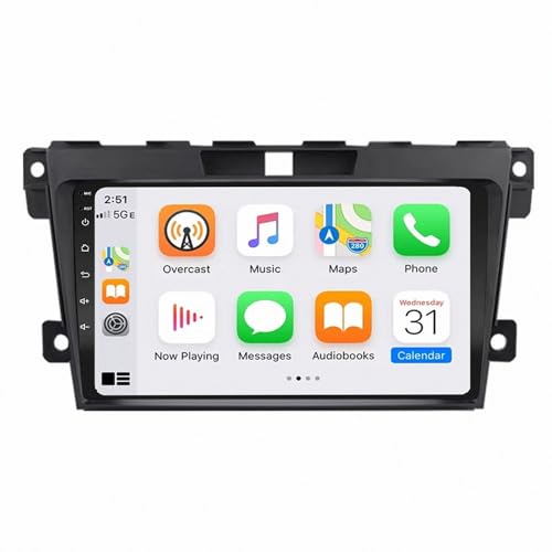 Radio Coche 2 DIN para Mazda CX-7: Solución con Carplay y Manos Libres
