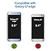 JETech Screen Protector for Samsung Galaxy S7 edge, TPU Ultra HD Film, Case Friendly, 2-Pack