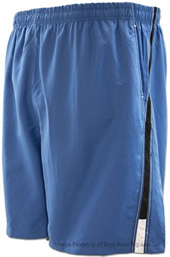 Falcon Bay Big Men's Swim Trunks with Two-Tone Side Panels