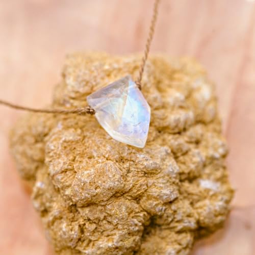 SoulKu Empowering Necklace, Empowering Jewelry With Healing Crystal, Inspirational Necklace For Strong Women, Mom & Sister, 16" Cord with 2" Sterling Silver Extender2