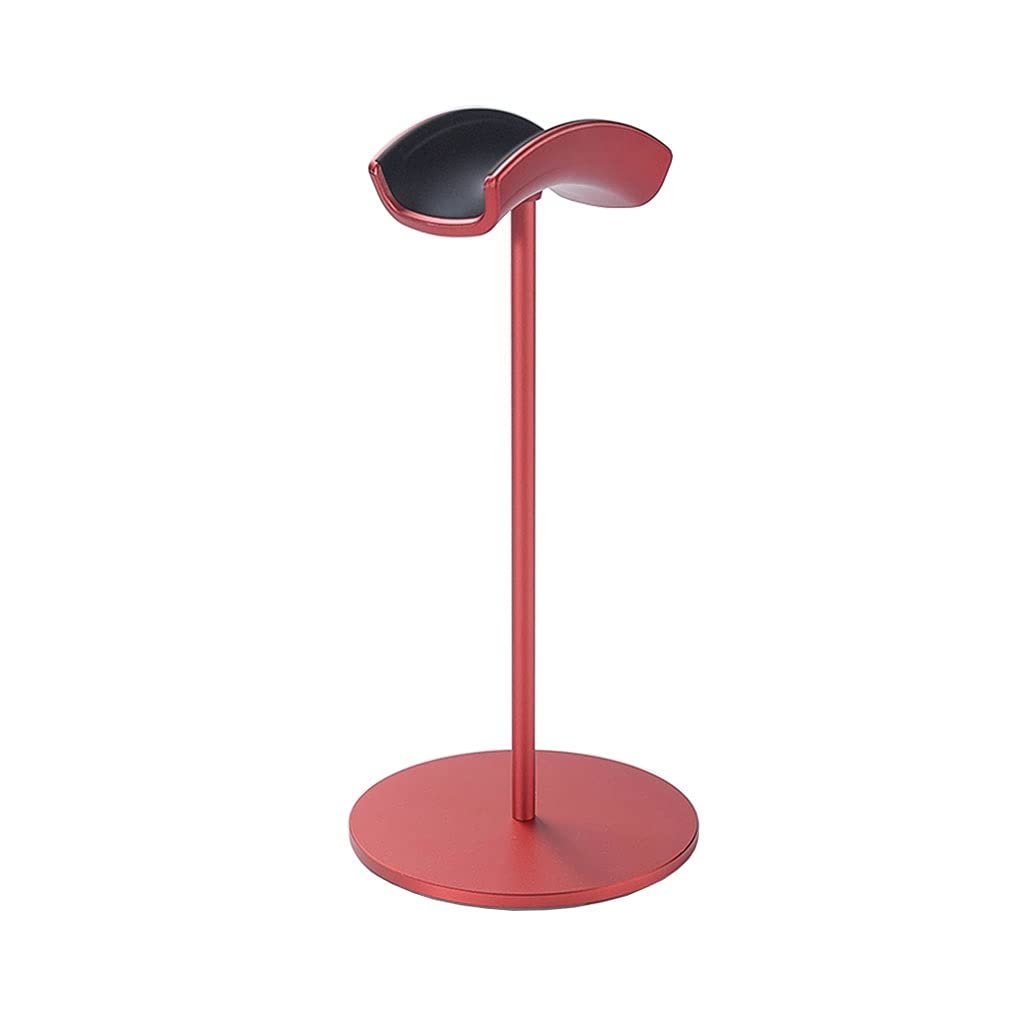 Soporte para Auriculares, Gancho para Auriculares, Colgador de aleación, Accesorios Verticales para mesas de Juego, Negro/Plata/Rojo