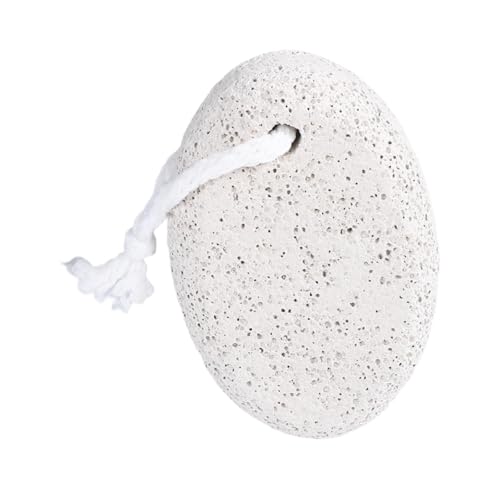 Zialofi Ferramenta de Esfoliação Vulcânica para Pés para Uma Pele Lisa, Cinza