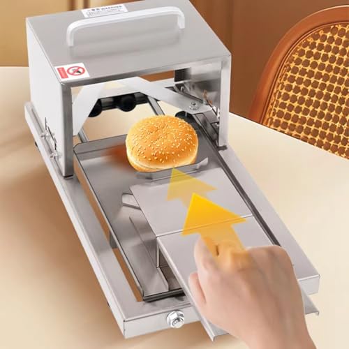 Cortador de pan manual portátil y ajustable con cuatro niveles de corte