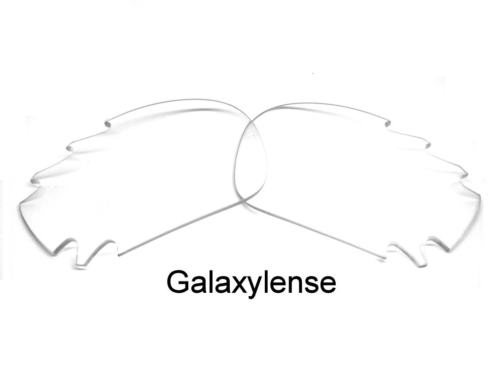 Galaxy Replacement Lenses for Oakley Racing Jacket Crystal Clear