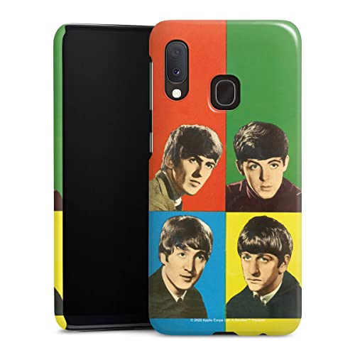 DeinDesign Coque Compatible avec Samsung Galaxy A20e Étui Housse Rock ‘n’ Roll Visages The Beatles - Les Beatles, Paul McCartney, John Lennon, RIngo Starr, George Harrison DeinDesign Coque Compatible avec Samsung Galaxy A20e Étui Housse Rock 'n' Roll Visages The Beatles