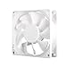Produktbild SilverStone SST-FM84 - FM Serie geräuscharmer 80 mm-Hochleistungs-Gehäuselüfter mit externer silberner Lüftersteuerung, weiß