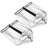 HEMOTON Protector de Maquillaje Desechable Negro 2 Piezas, Funda Lavable para Cabello y Maquillaje, Capucha Cómoda para Despedidas de Soltera y Prueba de Ropa en Boutiques de Moda