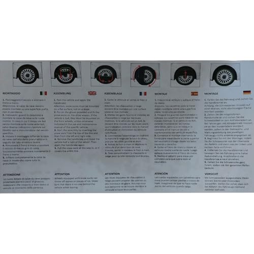 Schneesocken größe XL (2 Stück) Universale