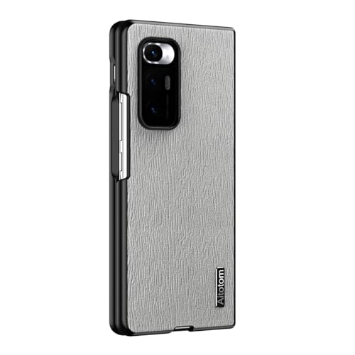 Jiajihua Case Compatible with Xiaomi Mi Mix Fold 5G,Compatible with Xiaomi Mi Mix Fold 5G 2 in 1 Lens Protection Shockproof and Anti-Drop Cover Grey