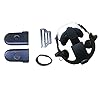 Ecarke 3D Printing Deluxe Audio Strap (DAS) Kit Voor Oculus Quest 2 Bandjes Franken Quest Adapter HTC Vive Audio Strap.
