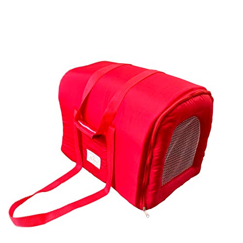 SS Pets Bolsa De Transporte Vermelho Pet Para Cães E Gatos Para Cães