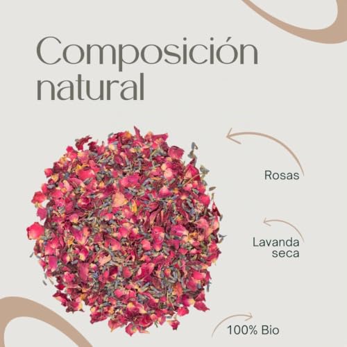 Miniatura 3 de Burgundy Premium - Confeti De Boda 1l Petalos De Boda Confeti 100 Biodegradable - Casia Natura