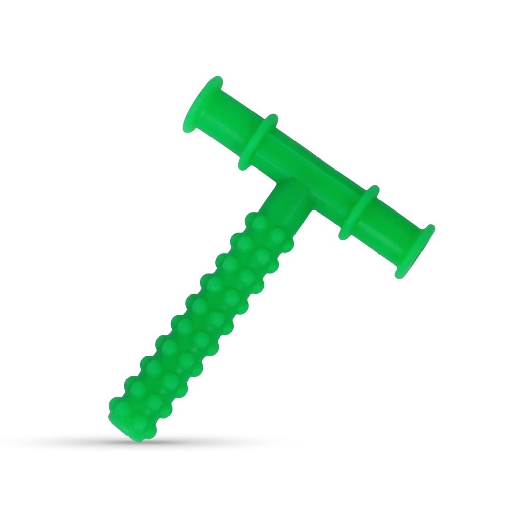 B-Arm Chewy Tube (Green) for Oral Placement Therapy | Non-Toxic Chewy Tube for Autism & Teething Relief | Biting Toy/Teether for Babies | Chewing Tube Perfect for Speech Therapy & Occupational Therapy (B0D9YS3V2S) Amazon Price History, Amazon Price Tracker