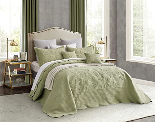 Blythease Oversized King Bedspread 128X120 Extra Wide thumb #2