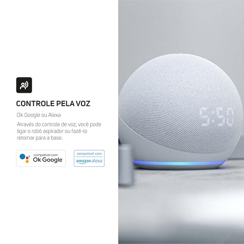 WAP Robô Aspirador de Pó ROBOT W4000 - Estação Autolimpante, Mapeamento LDS 360°, Passa Pano com MOP