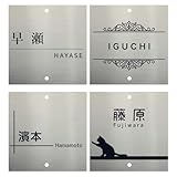 Anvis 2穴 専用 表札 メーカーオリジ�