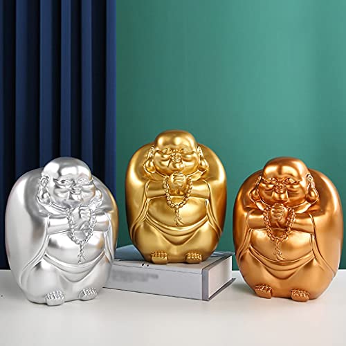 Jiji Spaarpot groot van kunsthars spaarpot kantoor Boeddha beeld decoratie handwerk ontvangst decoratie spaarpot… - Afbeelding 6