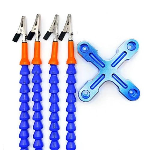 Advanced Soldering Workstation Helping Hand With 4 Flexible Helpers Helping Hand For Jewelry And Circuit Board Tasks