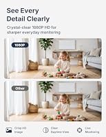 GNCC 2.4GHz Indoor Security Camera for Home, 1080P Baby & Pet Cam, 1-Pack — image 3