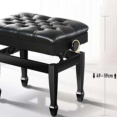TEmkin Tabouret de Piano Banc de Piano Simple Banc de Piano réglable Tabouret Siège de Clavier avec Rangement Compartiment d’assise Confortable Capacité de Poids 264 LB - Les Beatles, Paul McCartney, John Lennon, RIngo Starr, George Harrison TEmkin Tabouret de Piano Banc de Piano Simple Banc de Piano réglable Tabouret Siège de Clavier avec Rangement Compartiment d'assise Confortable Capacité de Poids 264 LB – Image 5