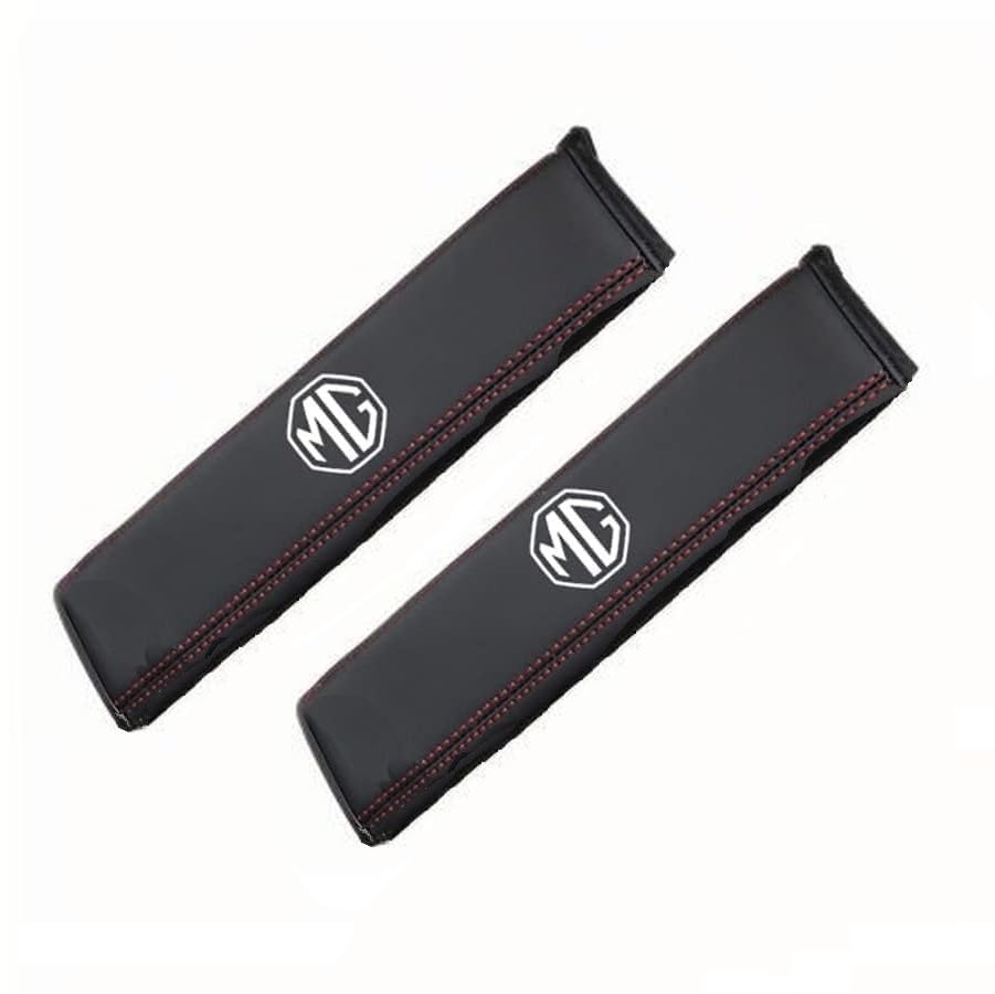 Housse De Ceinture De Sécurité Pour MG MG4 (2022-2024) - 2 Pièces, Rembourrage Confort, Installation Velcro