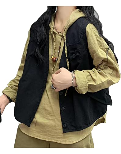 Lucrosun Colete feminino leve e versátil para atividades ao ar livre, safári, caminhadas, pesca, Pre