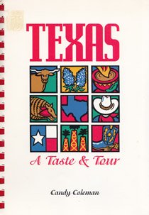 Spiral-bound Texas A Taste & Tour Book