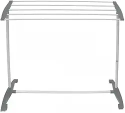 De Chão Portátil Leve Estender Seca Roupas Toalhas Varal de Apartamento Desmontável Varal Meia(de Chão)