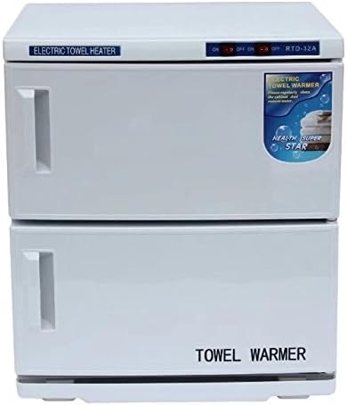 32L 2-in-1 Towel Warmer Ultraviolet UV Sterilizer Cabinet, Facial Skin Care SPA Beauty Salon Towel Sanitization Equipment