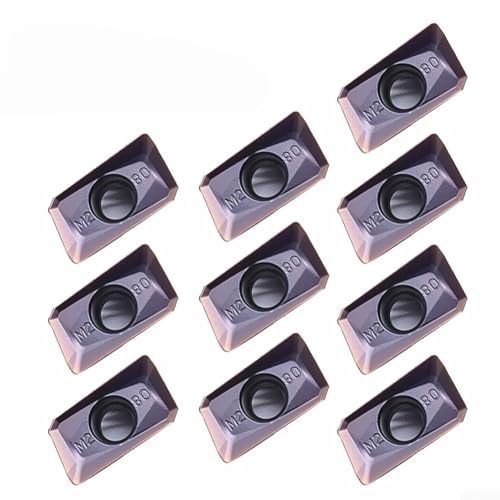 10PCS APMT1604PDER-M2 VP15TF Carbide Inserts, CNC Milling Cutting Tools Industrial Grade Indexable Inserts For Semi-Finishing And Finishing With Manual Inspection Steel Processing