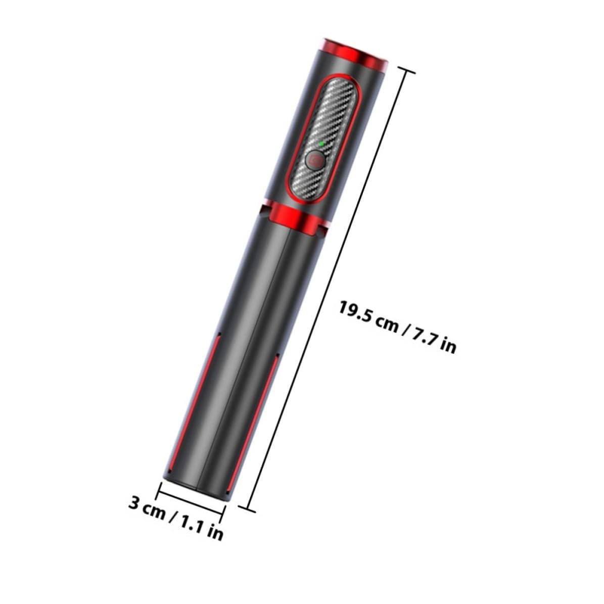 Trípode ligero y compacto de aleación de aluminio con palo para selfie, soporte extensible, trípode inalámbrico para teléfono remoto y tomar fotos y senderismo, para fotografía móvil