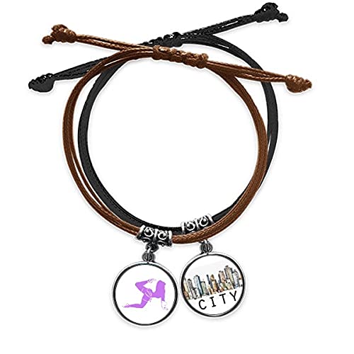 Bracelet Belle Danse cuir sidi un cadeau tressé main chargé d'émotion