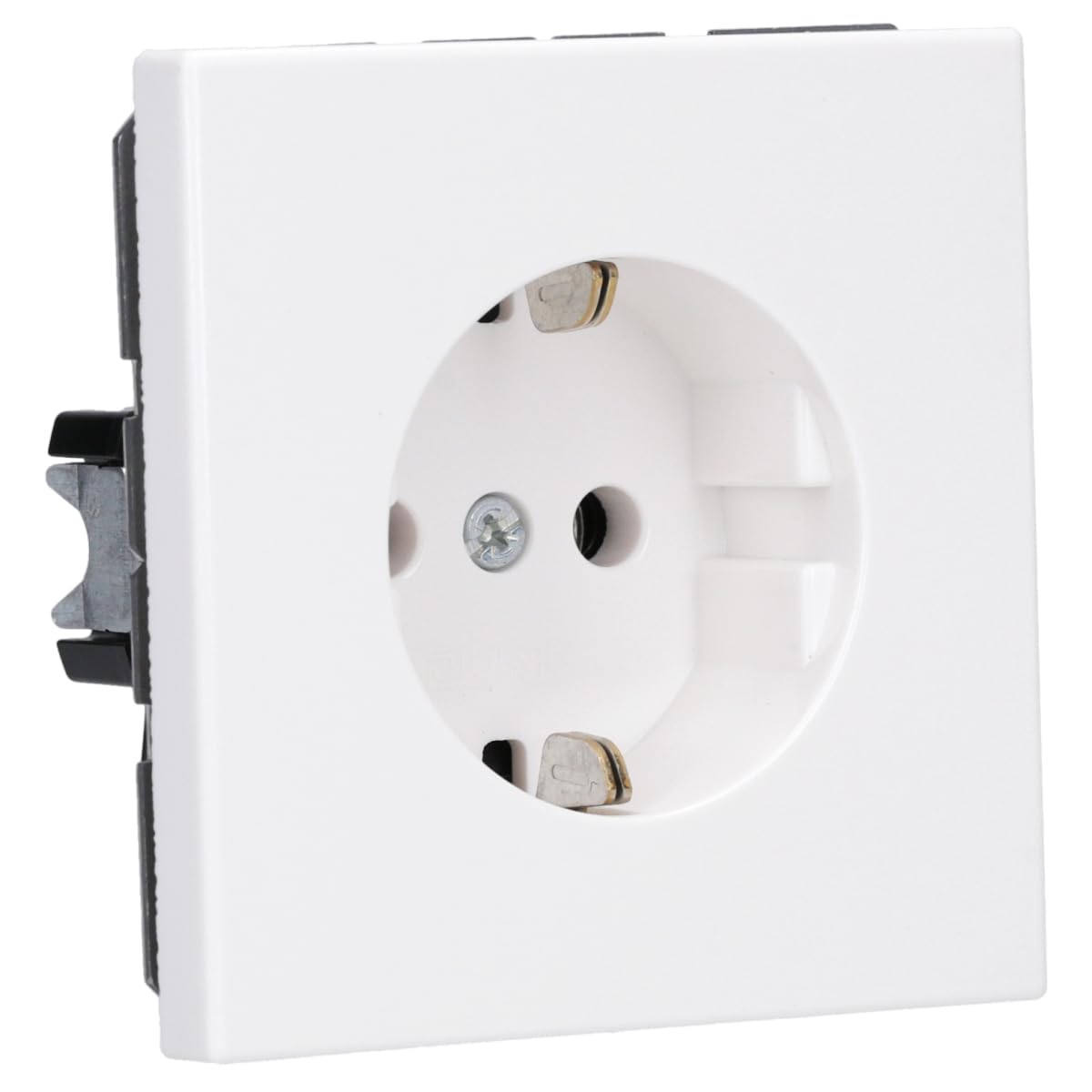 1520 WW AL D Schuko Socket 16 A 250 V Series LS Alpine White