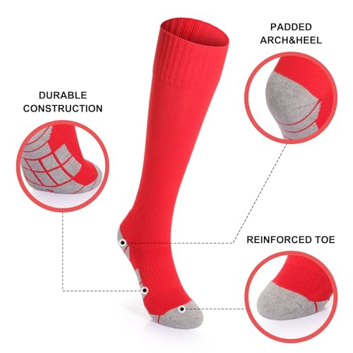 2-15Y Boys Baseball/Softball Socks and Belt Combo Kids T-Ball Socks Set for Toddler Youth4