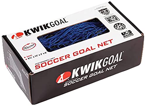Kwik Goal Junior Recreational Soccer net(Blue - 6'5