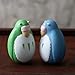 ensky - The Boy and The Heron - YR-17 Tilting Figure Collection The Parakeet Blue and Green, Studio Ghibli Official Merchandise