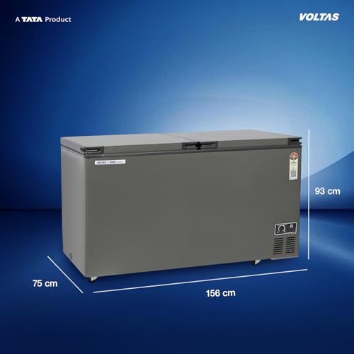 Image of Voltas CVF501DA5-W-GW 501L Convertible 5 Star Deep Freezer | Dual Mode | Energy Efficient