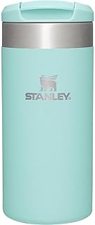 Stanley Aerolight Transit Thermal Mug, 12 oz, Keeps Hot for 6 Hours, Dishwasher Safe, Coffee Mug To Go, Leak-Proof, Compatible with Standard Car Drink Holders, Watercolour Blue