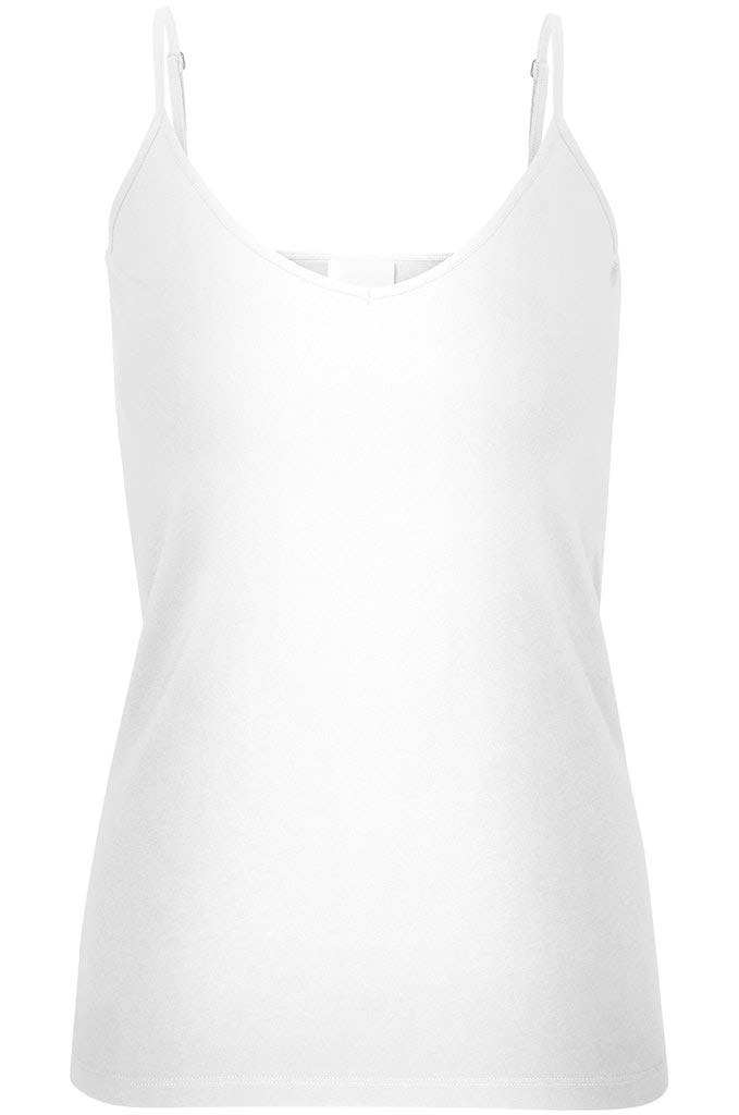 White basic tank top VERO MODA Maxi My