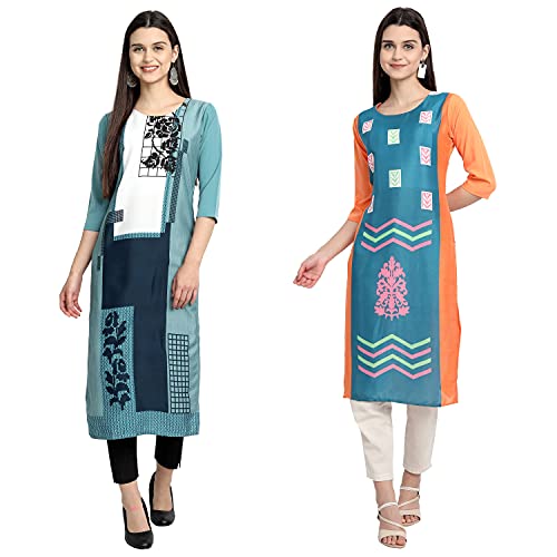Image of Women's Crepe Regular Kurta