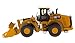 Diecast Masters CAT Caterpillar 980M Wheel Loader with Rock Bucket and Operator High Line Series 1/50 Diecast Model 85543