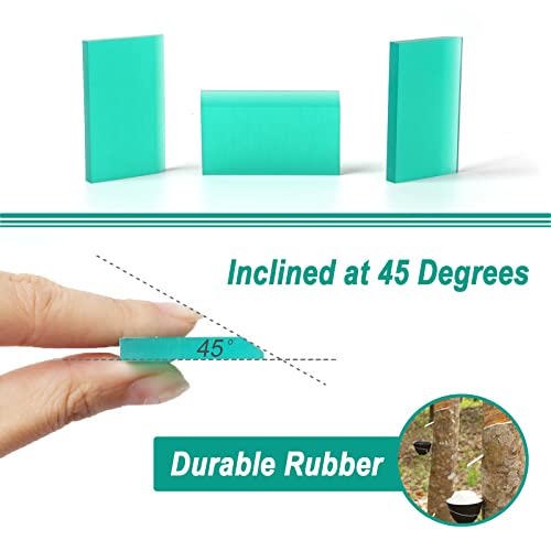 Qoupln 15 Pack Mini Squeegees Screen Stencil Printing Squeegee Silk Printing Squeegees Rubber Screen Printing Squeegees Chalk Paste Transfer Squeegees For Transfer Chalk Paint Stencil Ink #TOP2