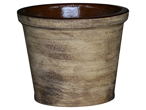 Pot Goth K & K 40x32 cm céramique de grès artisanal terra-braun durable