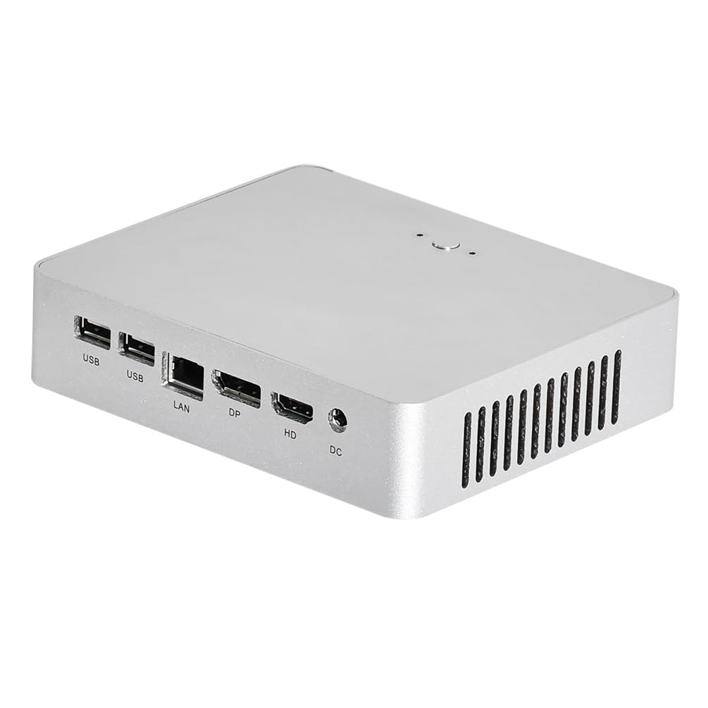4K Mini PC, HTPC, Kodi Box, Desktop Computer, Intel I3 7100U, Windows 11 / Linux Ubuntu, BM22, DP, HDMI, 3 x USB3.0, 2 x USB2.0, Type-C, LAN, Smart Fan, 0 RAM, 0 Storage, Barebone No System