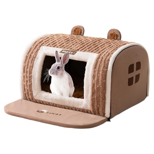 Casa del Perro - Perrera Caliente | Tienda para Gatos Medianos - para Gatos Pequeños y Medianos Perros Cachorros Interior Descansando Propietarios De Viviendas Invierno