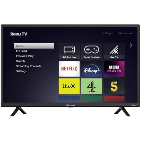 EMtronics 32" Roku Smart TV with Apps Cover