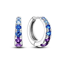 Silver,0.56in-Purple & Blue