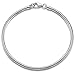 Produktbild Materia Damen Armband Schlangenkette Silber 925 - Armkette 3mm rhodiniert SA-141-19cm